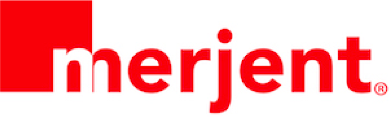 Horizontal version of the Merjent logo